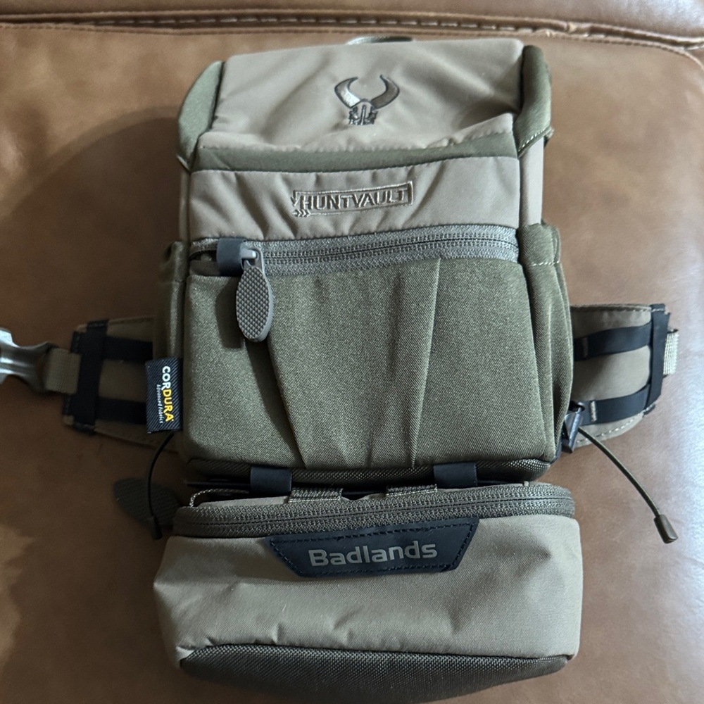 Badlands Olive and Tan Belt Bag
